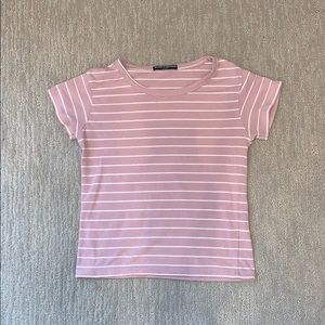 brandy melville striped tee